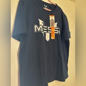 Messi Navy Blue Men's T-Shirt